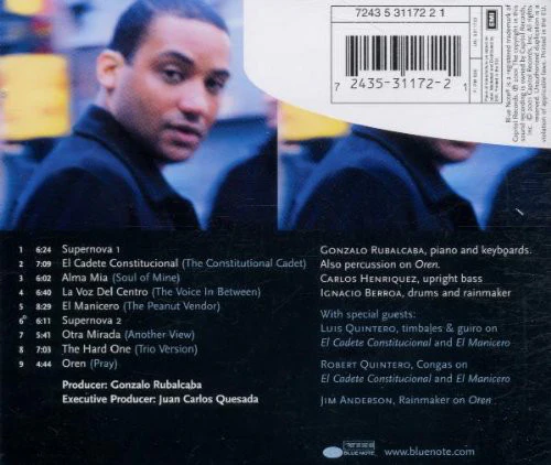 Gonzalo Rubalcaba Trio - Supernova (CD, Album) - Image 2