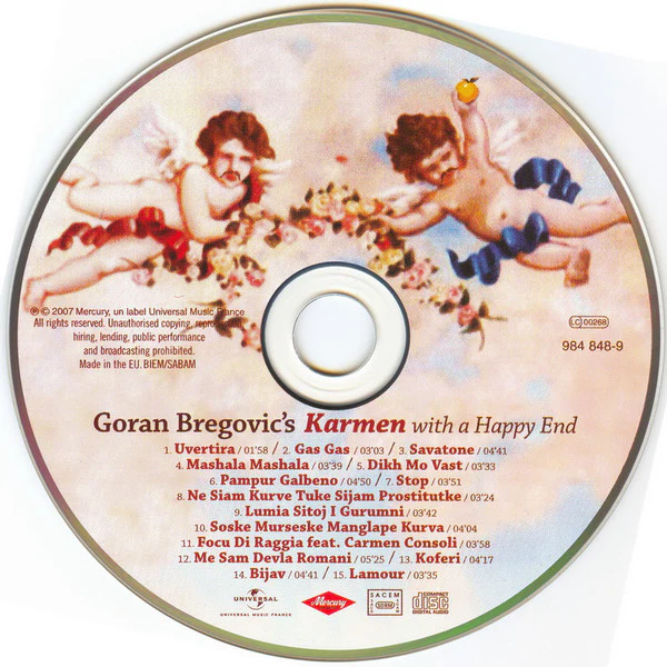 Goran Bregović - Karmen (With A Happy End) (CD, Album) - Image 3