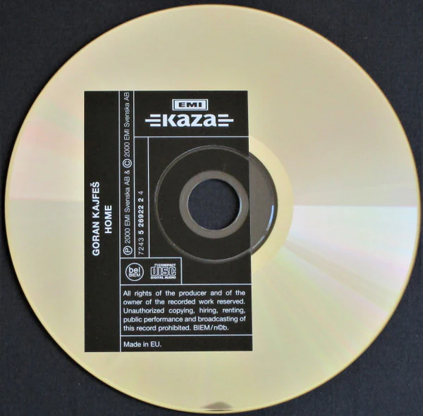 Goran Kajfeš* - Home (CD, Album) - Image 3