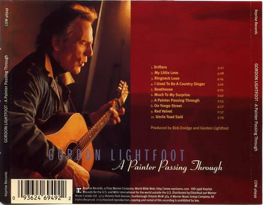 Gordon Lightfoot - A Painter Passing Through (CD, Album) - Image 2