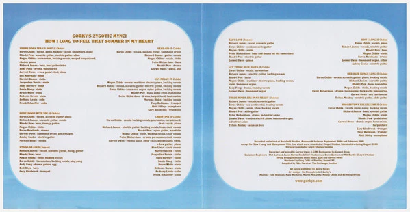 Gorky's Zygotic Mynci - How I Long To Feel That Summer In My Heart (CD, Album, Jew) - Image 3