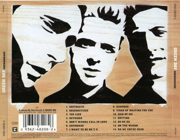 Green Day - Shenanigans (CD, Comp) - Image 2