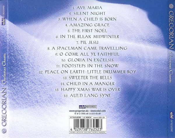 Gregorian - Christmas Chants (CD, Album) - Image 2