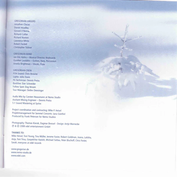 Gregorian - Christmas Chants & Visions (CD, Album + DVD-V) - Image 2