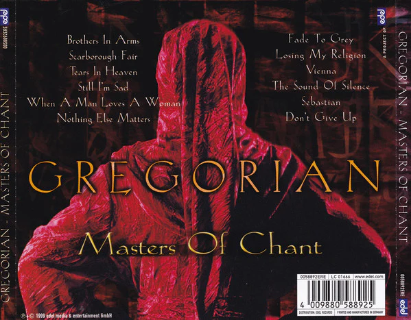Gregorian - Masters Of Chant (CD, Album) - Image 2
