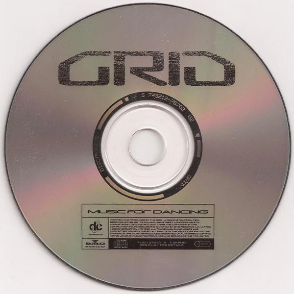 Grid* - Music For Dancing (CD, Comp) - Image 3