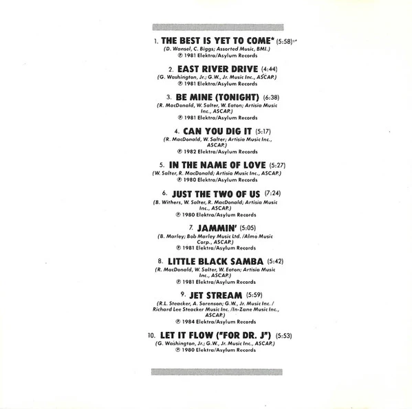 Grover Washington, Jr. - Anthology Of Grover Washington Jr. (CD, Comp) - Image 4