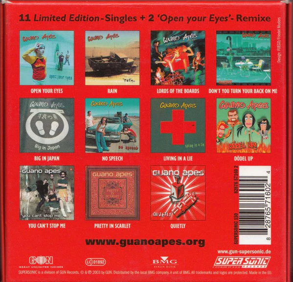 Guano Apes - 11 + 2 - The Complete Single Collection (11xCD, Maxi + Box, Comp) - Image 2