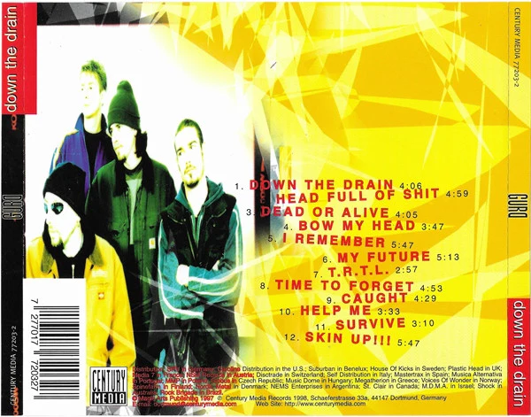 Gurd - Down The Drain (CD, Album) - Image 2