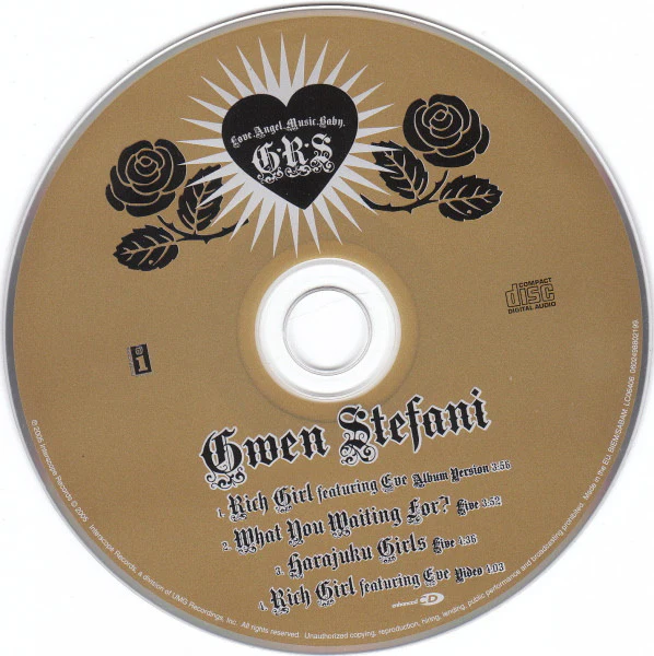 Gwen Stefani Featuring Eve (2) - Rich Girl (CD, Maxi, Enh) - Image 4