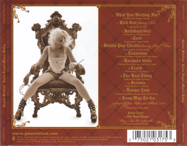 Gwen Stefani - Love.Angel.Music.Baby. (CD, Album) - Image 2