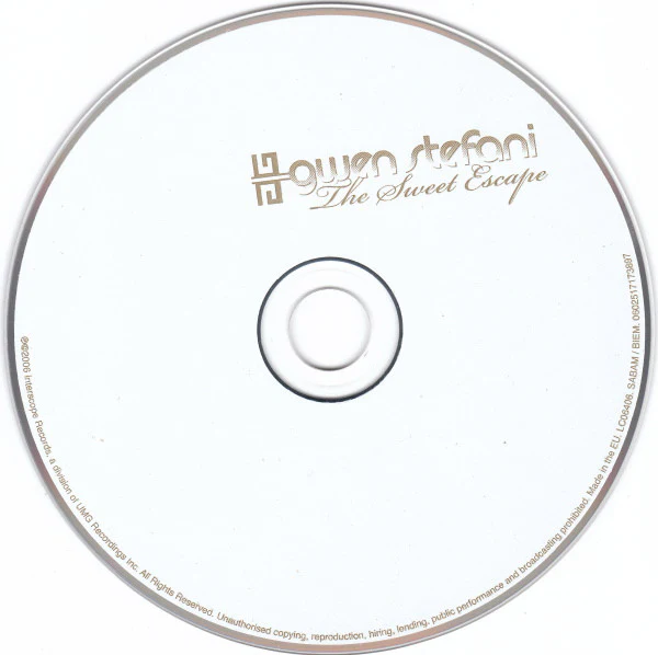 Gwen Stefani - The Sweet Escape (CD, Album, Sup) - Image 3