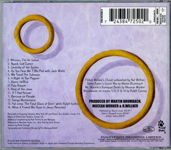 Hal Willner - Whoops, I'm An Indian (CD, Album) - Image 2