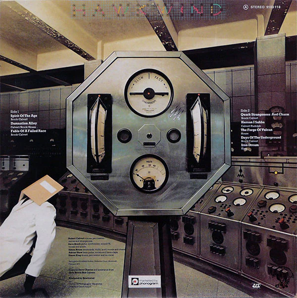 Hawkwind - Quark, Strangeness And Charm (LP, Album) - Image 2