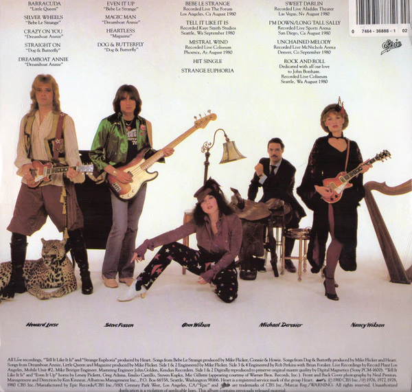 Heart - Greatest Hits / Live (2xLP, Comp, RE, Car) - Image 2