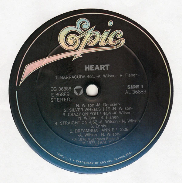 Heart - Greatest Hits / Live (2xLP, Comp, RE, Car) - Image 3