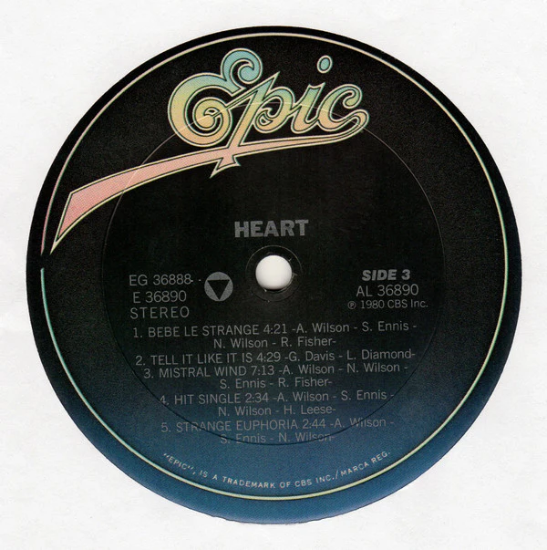 Heart - Greatest Hits / Live (2xLP, Comp, RE, Car) - Image 5