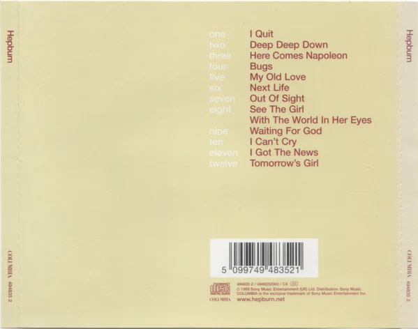 Hepburn - Hepburn (CD, Album) - Image 2