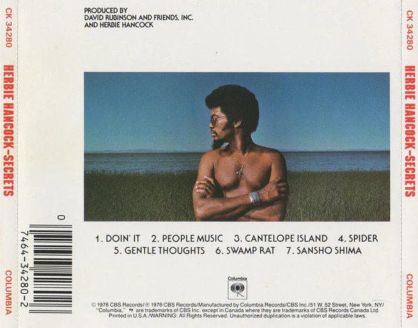 Herbie Hancock - Secrets (CD, Album, RE, RM) - Image 2