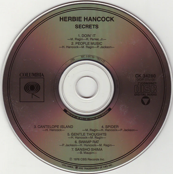 Herbie Hancock - Secrets (CD, Album, RE, RM) - Image 3