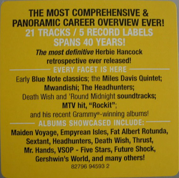 Herbie Hancock - The Essential Herbie Hancock (2xCD, Comp) - Image 2