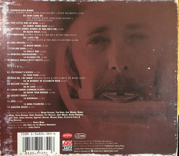 Herbie Mann - The Evolution Of Mann - The Herbie Mann Anthology (2xCD, Comp) - Image 2