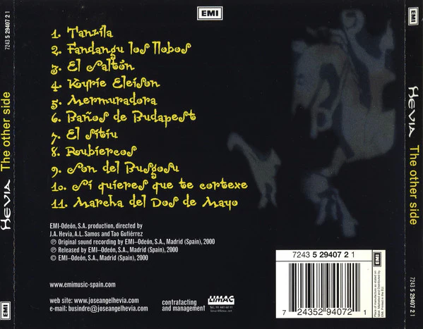 Hevia - The Other Side (CD, Album) - Image 2