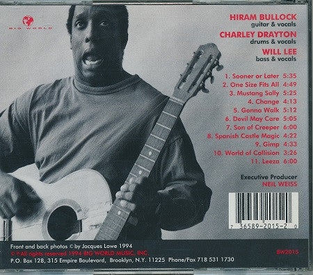 Hiram Bullock - World Of Collision (CD, Album) - Image 2