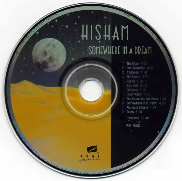 Hisham - Somewhere In A Dream (CD) - Image 2