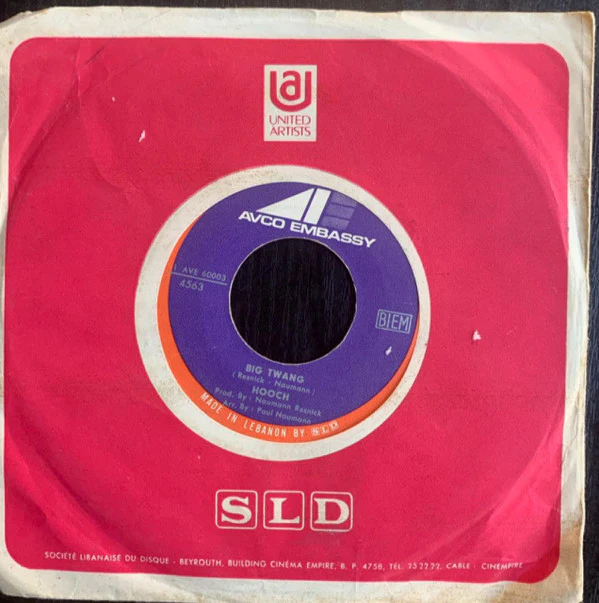 Hooch - Big Twang / I'm coming home (7", Promo)