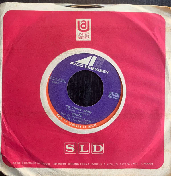 Hooch - Big Twang / I'm coming home (7", Promo) - Image 2
