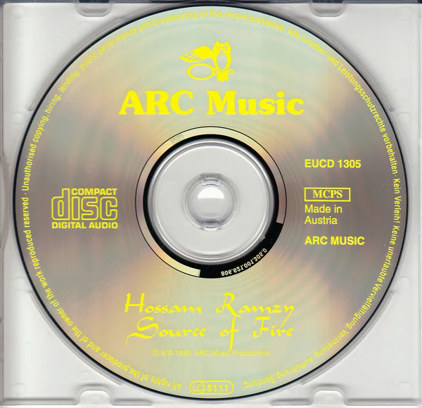 Hossam Ramzy - Source Of Fire (CD, Album, RP) - Image 3