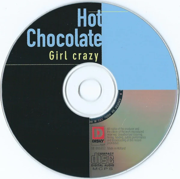Hot Chocolate - Girl Crazy (CD, Comp, RE) - Image 3