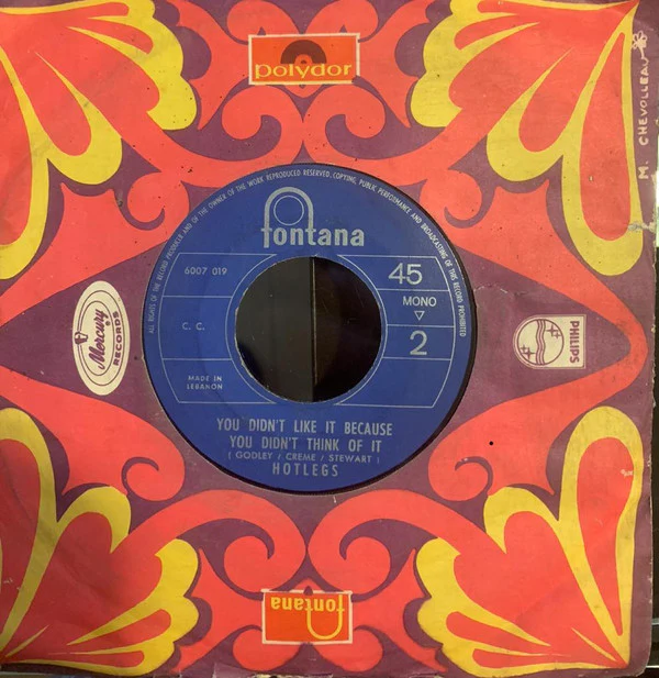 Hotlegs - Neanderthal Man (7", Single, Mono) - Image 2