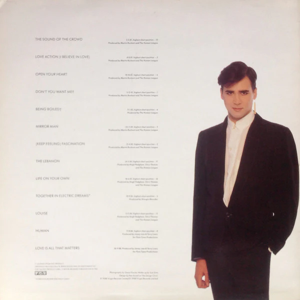 Human League* - Greatest Hits (LP, Comp, Gat) - Image 2
