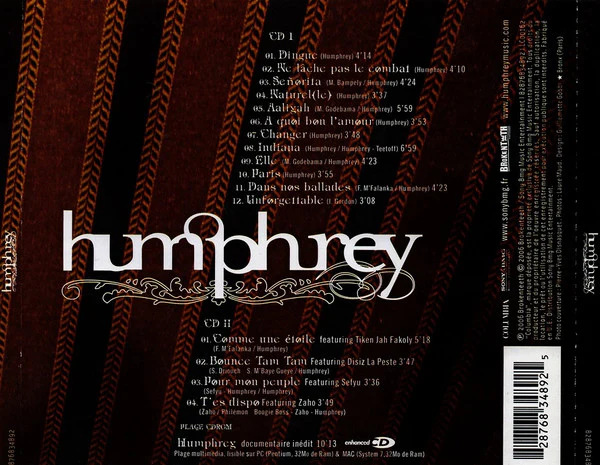 Humphrey - Humphrey (CD, Album + CD, Enh) - Image 2