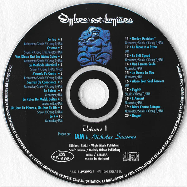 IAM - Ombre Est Lumière (2xCD, Album, Comp, RE) - Image 3
