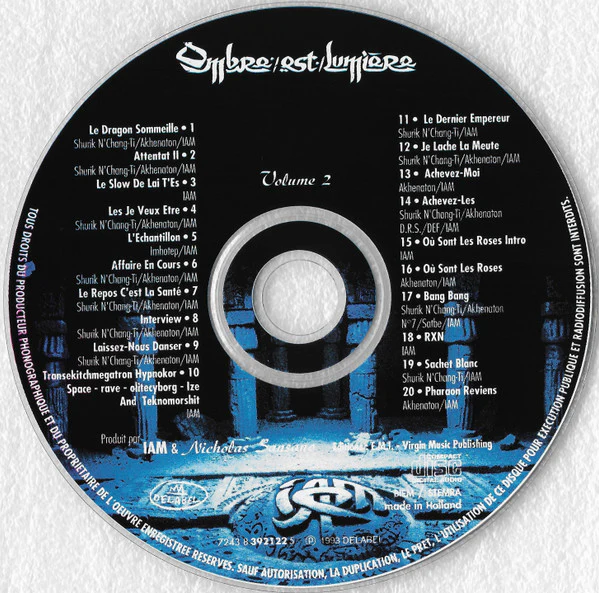 IAM - Ombre Est Lumière (2xCD, Album, Comp, RE) - Image 4