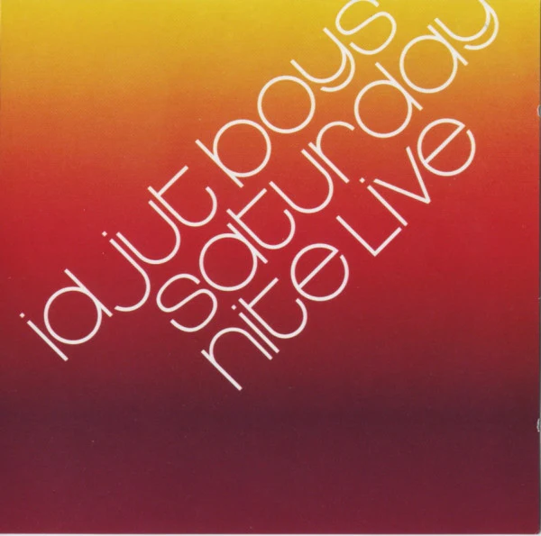 Idjut Boys - Saturday Nite Live (CD, Comp, Mixed)