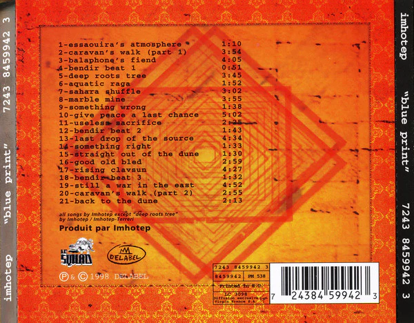 Imhotep - Blue Print (CD, Album) - Image 5