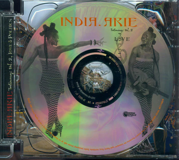 India.Arie - Testimony: Vol. 2, Love & Politics (CD, Album, Sup) - Image 3
