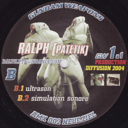 Interface 68 / Ralph (Patetik)* - Gundam Weapon 1.1 (12") - Image 2