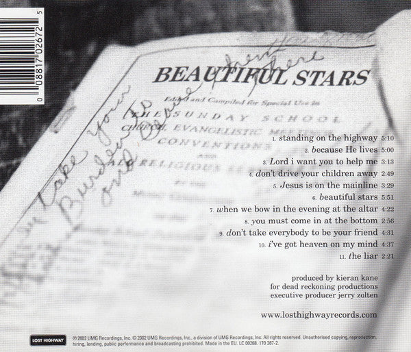 Isaac Freeman And The Bluebloods - Beautiful Stars (CD, Album) - Image 3