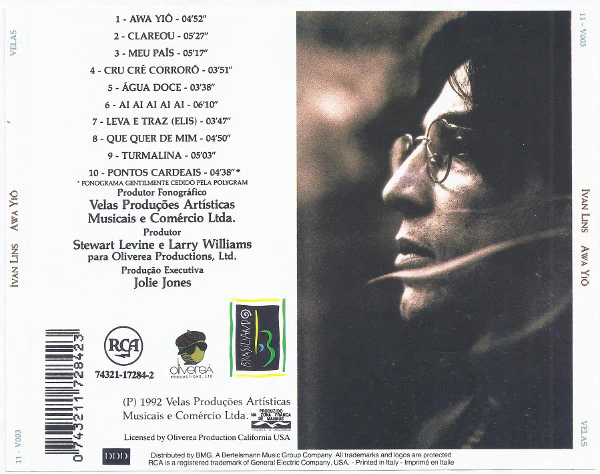 Ivan Lins - Awa Yiô (CD, Album, RE) - Image 2