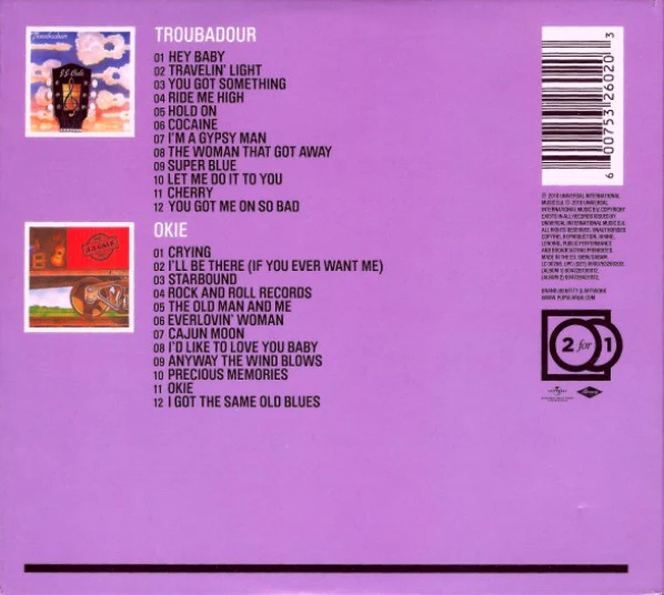 J.J. Cale - Troubadour + Okie (CD, Album, RE + CD, Album, RE + Comp) - Image 2