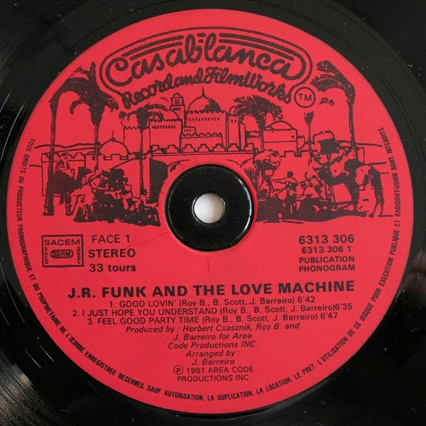 J.R. Funk And The Love Machine* - Good Lovin' (LP, Album) - Image 3