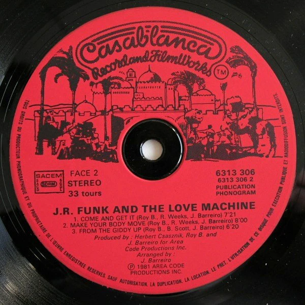 J.R. Funk And The Love Machine* - Good Lovin' (LP, Album) - Image 4
