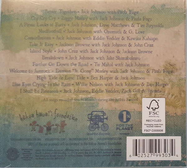 Jack Johnson & Friends* - Best Of Kokua Festival (CD, Comp) - Image 2