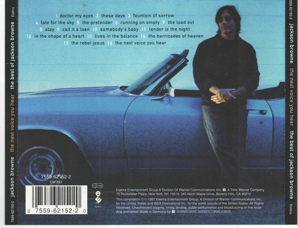 Jackson Browne - The Next Voice You Hear - The Best Of Jackson Browne (CD, Comp) - Image 2