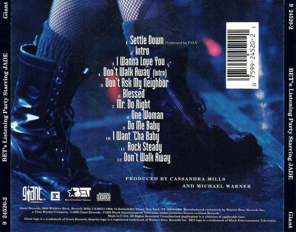 Jade (3) - BET's Listening Party Starring Jade (CD, Album) - Image 2